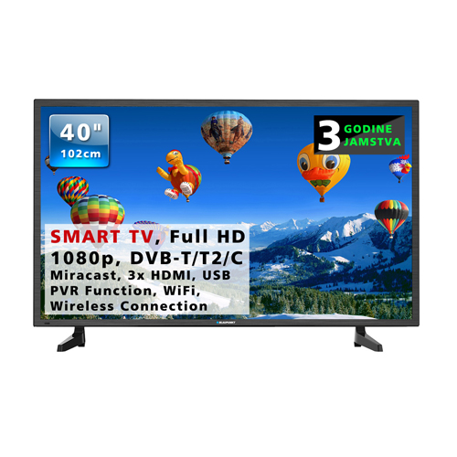 Televizor Blaupunkt 40" smart tv Full HD tv