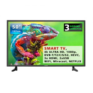 Televizor Blaupunkt 50" smart tv 4K UHD tv