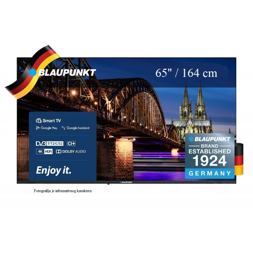 Televizor Blaupunkt 65" smart tv 4k UHD tv Televizor Blaupunkt 65" smart tv 4k UHD tv